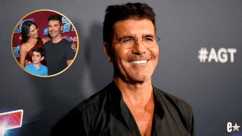 Simon Cowell rare family photo son Eric