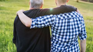 father and son