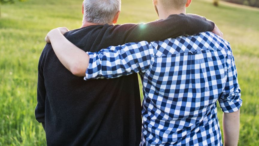 father and son