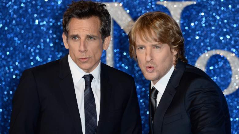 Ben Stiller and Owen Wilson pose on the red carpet