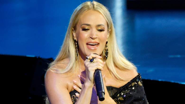 Carrie Underwood performs onstage