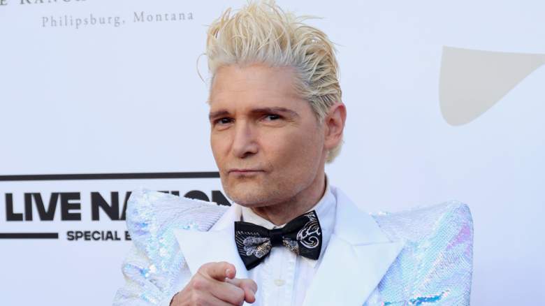Corey Feldman poses for a photo at an event