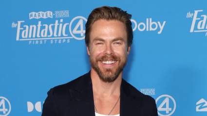 Derek Hough’s Starstruck First ‘Extra’ Interview with Colin Farrell and Margot Robbie