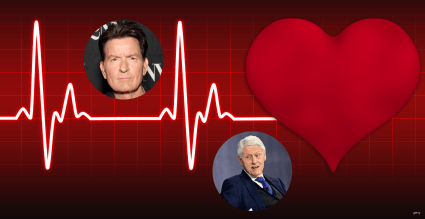 Charlie Sheen Playfully Reveals Bill Clinton Love Triangle Story