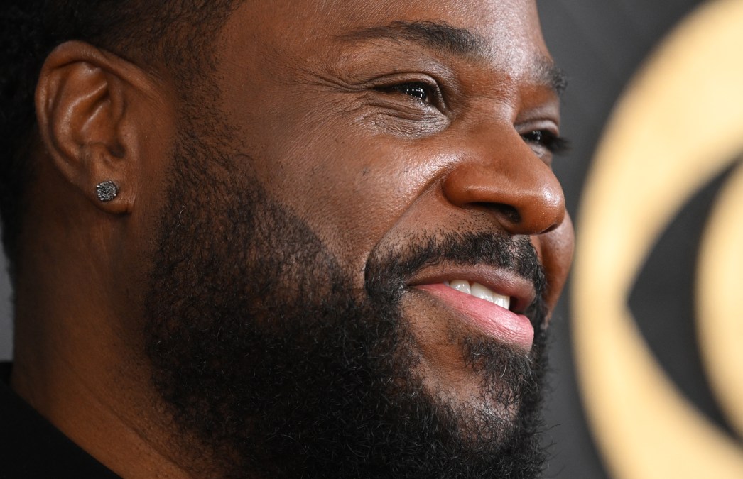 US actor Malcolm-Jamal Warner arrives for the 65th Annual Grammy Awards