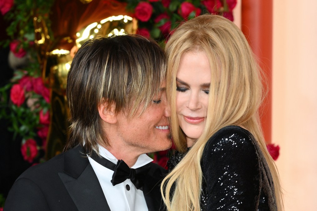 Australian-US musician Keith Urban and his wife US-Australian actress Nicole Kidman