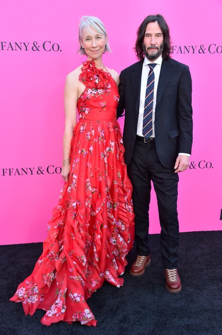 Alexandra Grant and Keanu Reeves