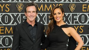Jeff Probst and Lisa Ann Russell