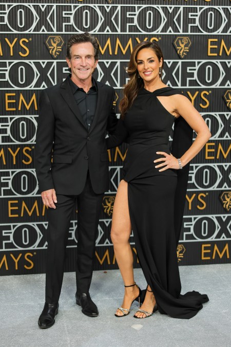 Jeff Probst and Lisa Ann Russell