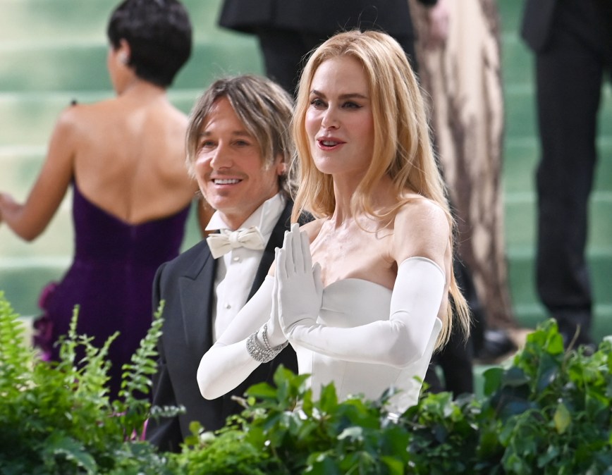 US-Australian actress Nicole Kidman and Australian singer-songwriter Keith Urban 