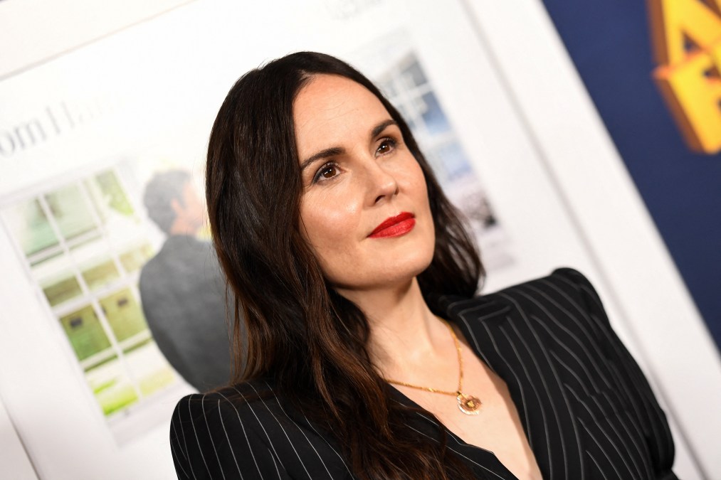 British actress Michelle Dockery 