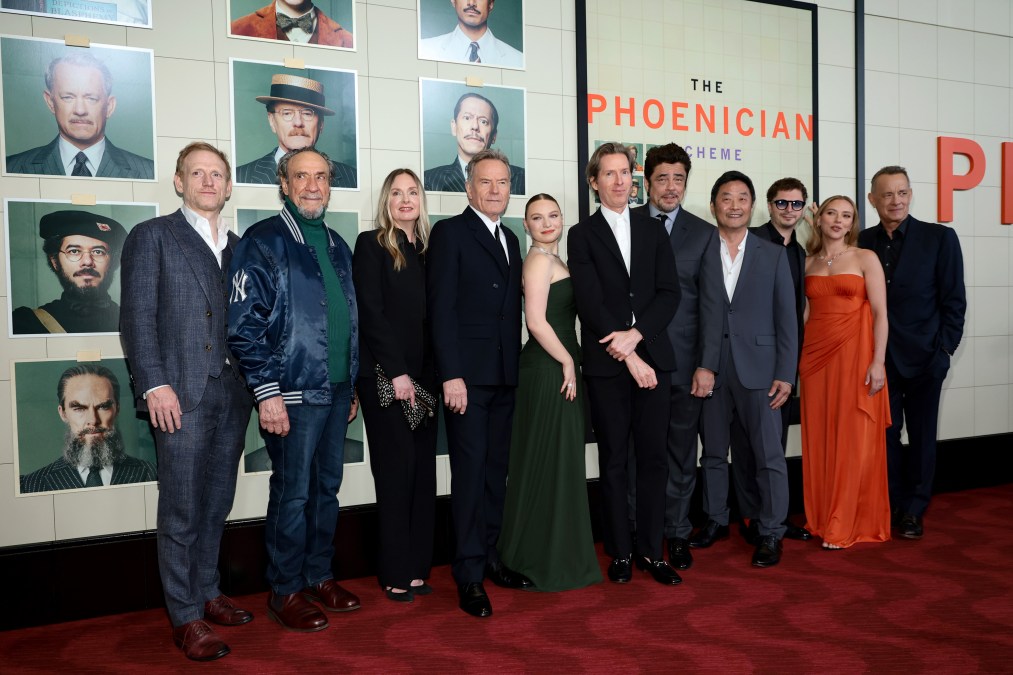 Scott Shepherd, F. Murray Abraham, Bryan Cranston, Mia Threapleton, Wes Anderson, Benicio del Toro, Stephen Park, Michael Cera, Scarlett Johansson and Tom Hanks