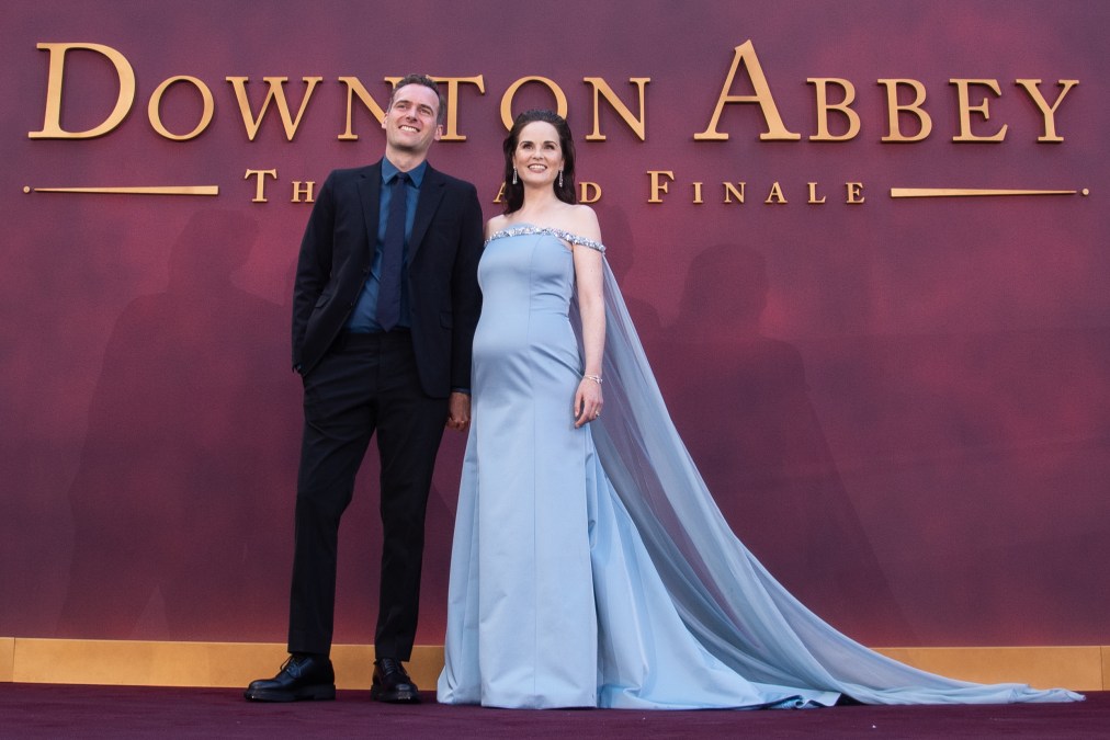 Jasper Waller-Bridge and Michelle Dockery
