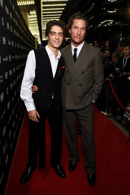Levi Alves McConaughey and Matthew McConaughey