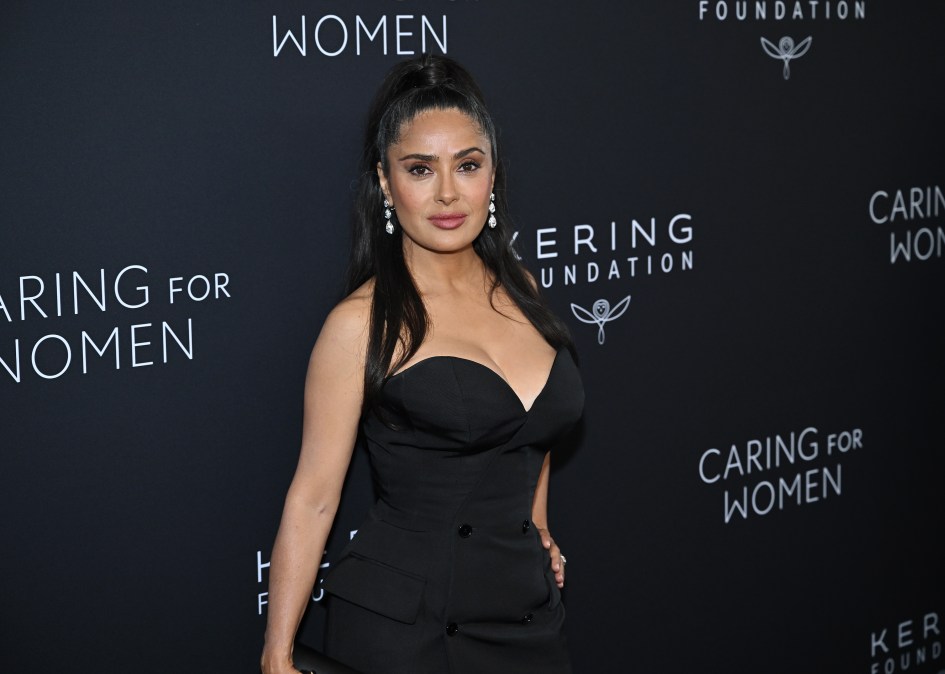 Salma Hayek Pinault attends the Kering Foundation's Fourth Annual Caring for Women Dinner