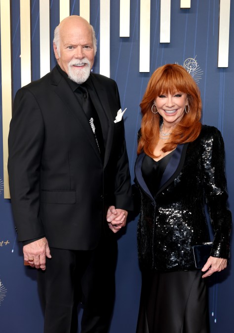 Rex Linn and Reba McEntire a