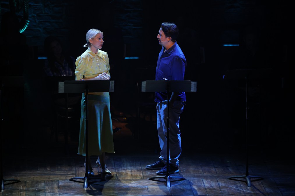 Michelle Williams and Lin-Manuel Miranda