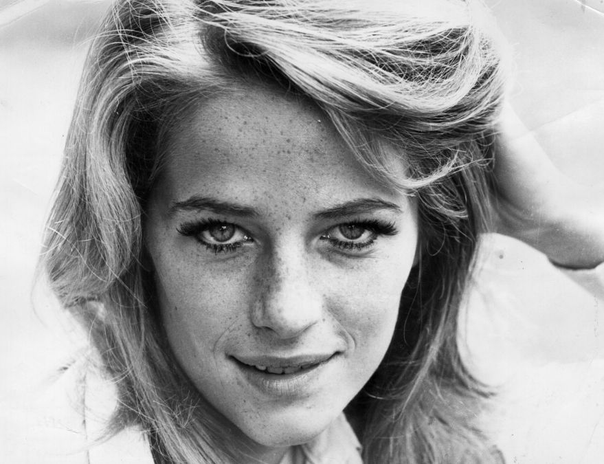  British actress Charlotte Rampling.  
