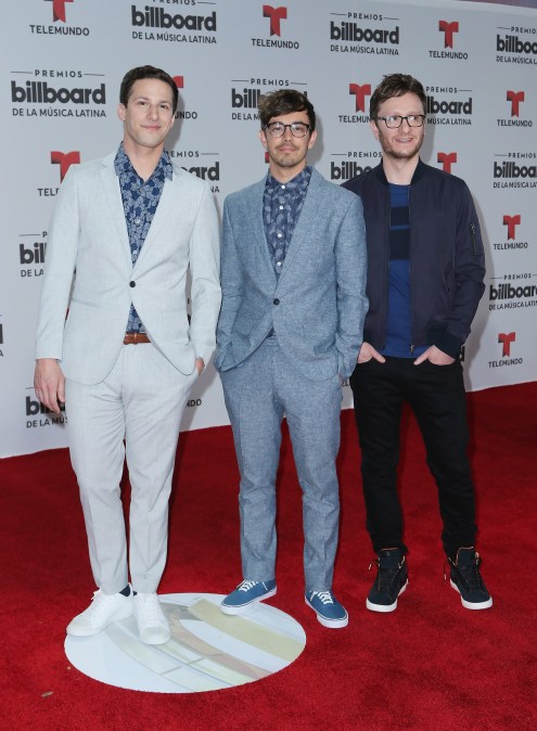 Andy Samberg, Jorma Taccone and Akiva Schaffer