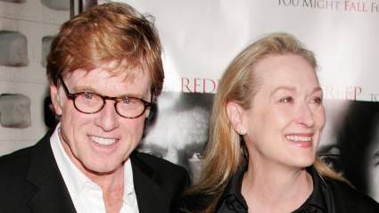 Meryl Streep & Other Hollywood Stars Pay Tribute to Robert Redford