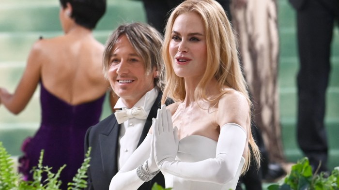 Keith Urban and Nicole Kidman attend an event