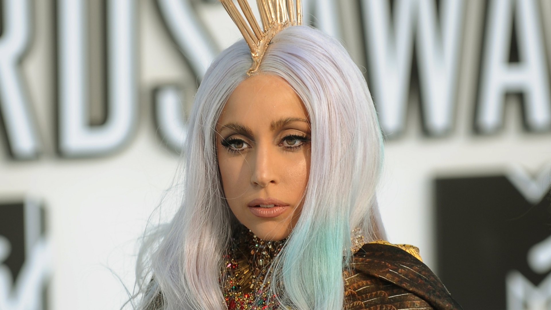 Lady Gaga at the 2010 MTV VMAs