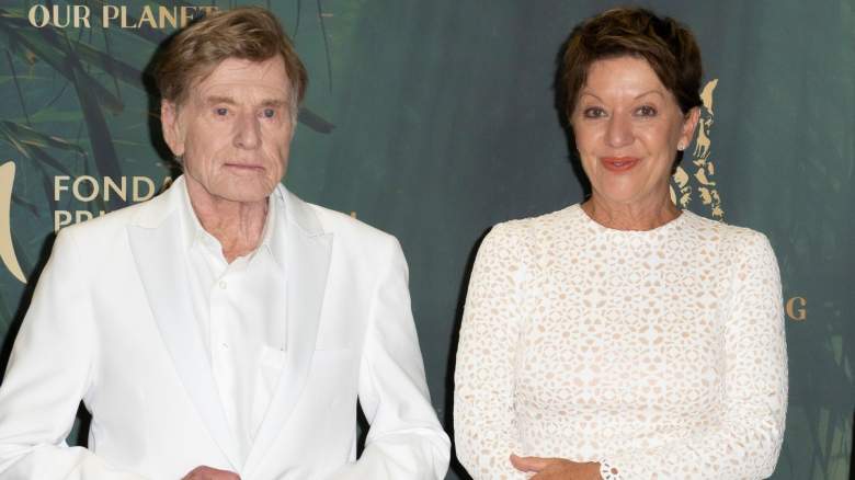 Robert Redford and Sibylle Szaggars attend ' The Prince Albert II of Monaco Foundation's 2021 award ceremony ' at Grimaldi Forum on October 29, 2021 in Monaco, Monaco