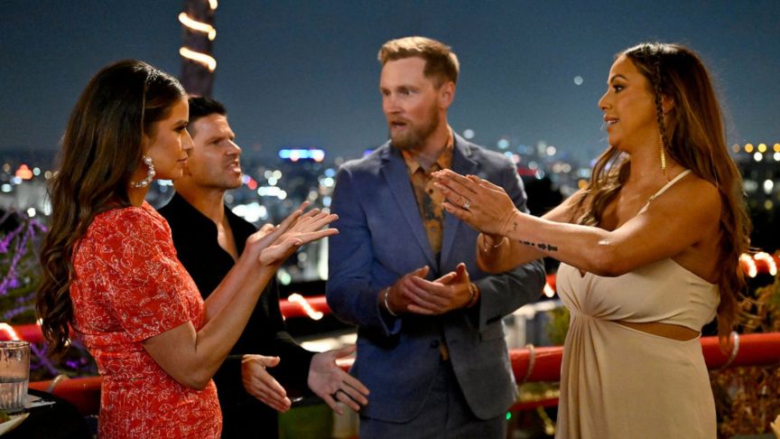 THE VALLEY -- “There’s No Zen in Resentment” Episode 215 -- Pictured: (l-r) Nia Booko, Danny Booko, Luke Broderick, Kristen Doute