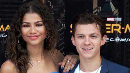 Tom Holland Politely Corrects Reporter’s Comments About Fiancee Zendaya