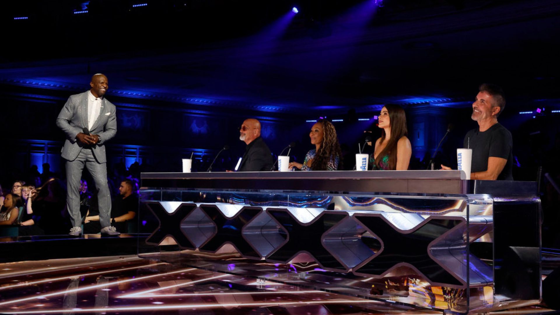 Terry Crews, Howie Mandel, Mel B, Sofia Vergara, Simon Cowell