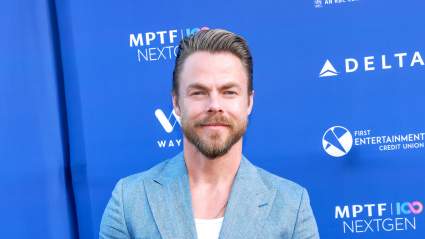 Derek Hough Vulnerably Reveals He Had a Gun to His Head & Was Hung From a Tree: VIDEO