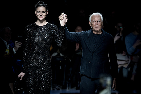 Designer Giorgio Armani