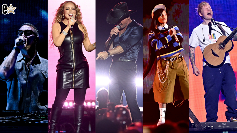 Diplo, Mariah Carey, Tim McGraw, GloRilla, Ed Sheeran