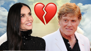 Demi Moore Robert Redford reaction