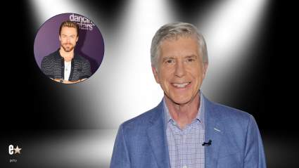 DWTS Fans React After Derek Hough’s 1-Word Response to Tom Bergeron