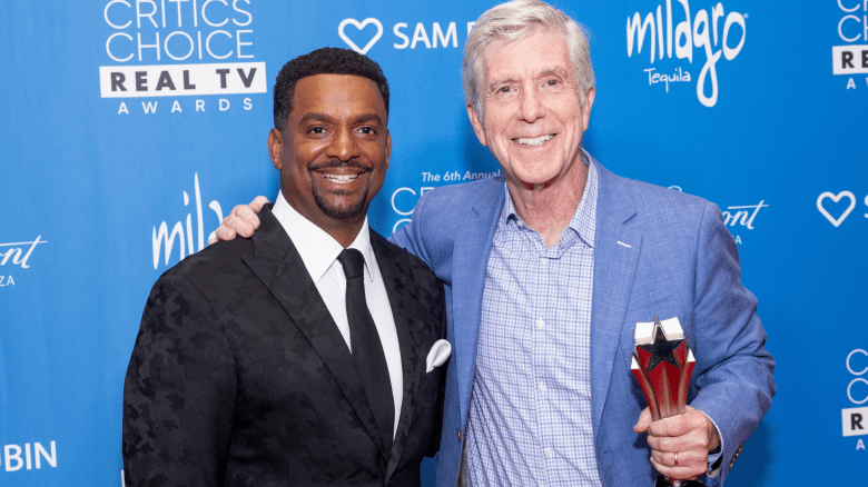 Alfonso Ribeiro and Tom Bergeron