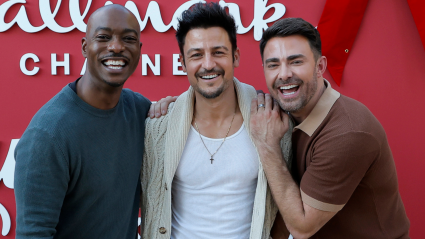 Hallmark’s Favorite Hunks Stun in Pink at Opry Event