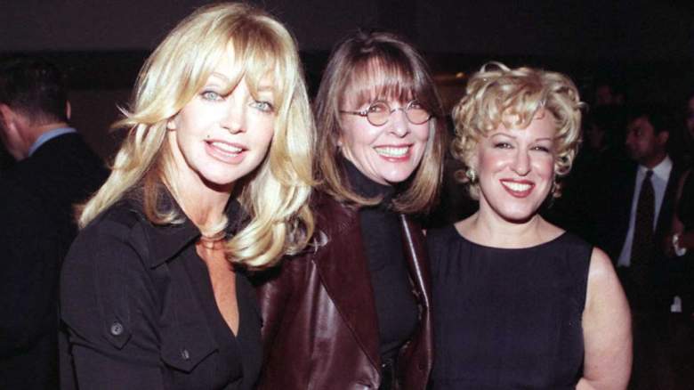 Goldie Hawn Diane Keaton and Bette Midler attend an event