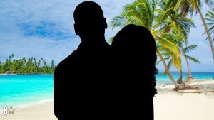 A couple on a beach