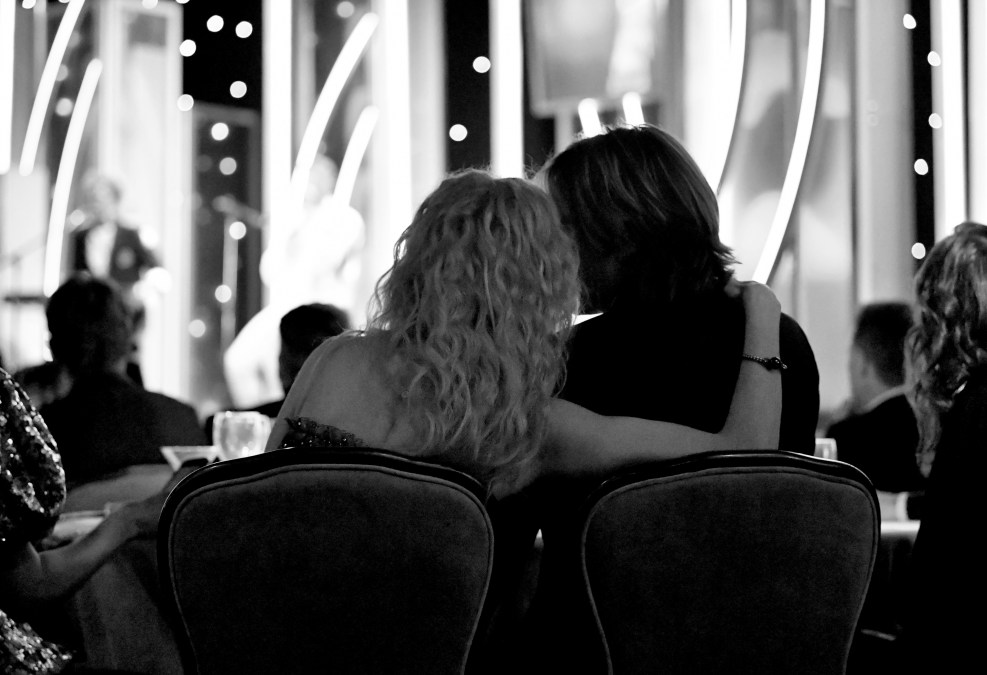 Nicole Kidman (L) and Keith Urban