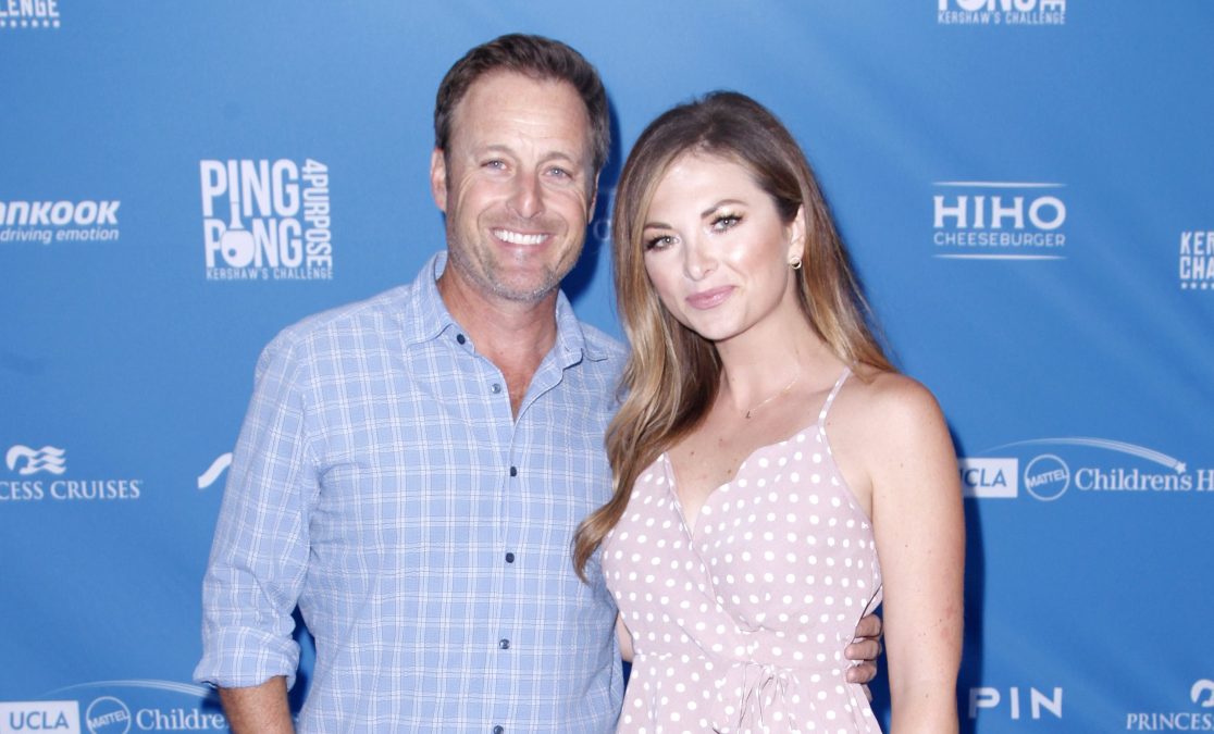 Chris Harrison and Lauren Zima