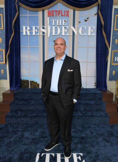 Mel Rodriguez attends Netflix's Los Angeles premiere of "The Residence"