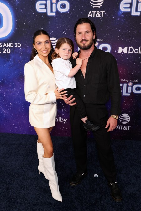 Jenna Johnson Chmerkovskiy, Rome Valentin Chmerkovskiy and Valentin Chmerkovskiy 