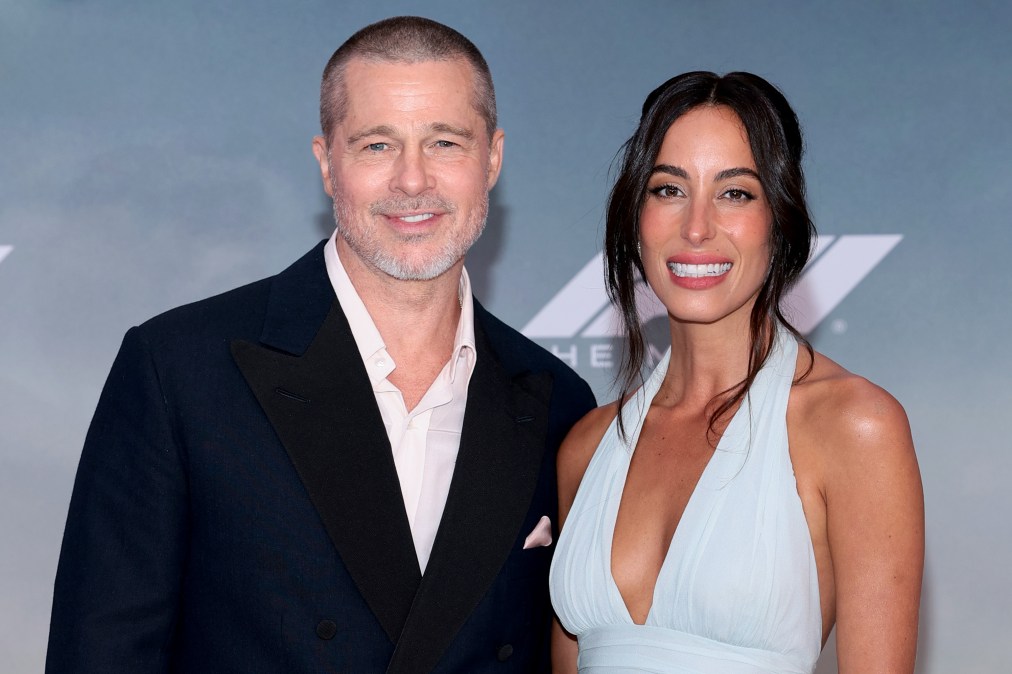 Brad Pitt and Ines de Ramon