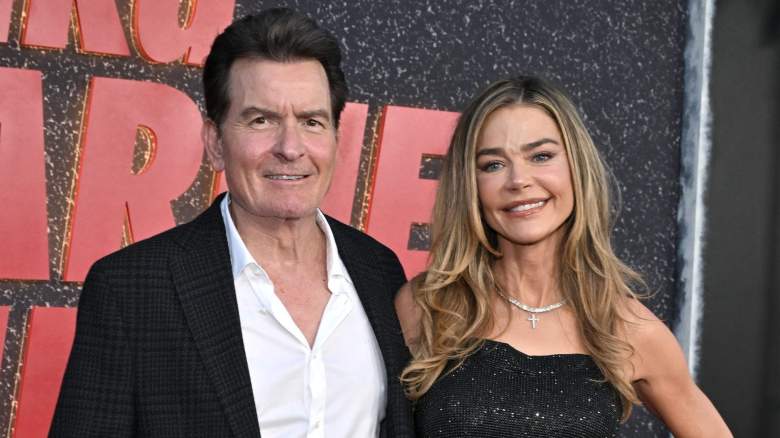 Charlie Sheen and Denise Richards