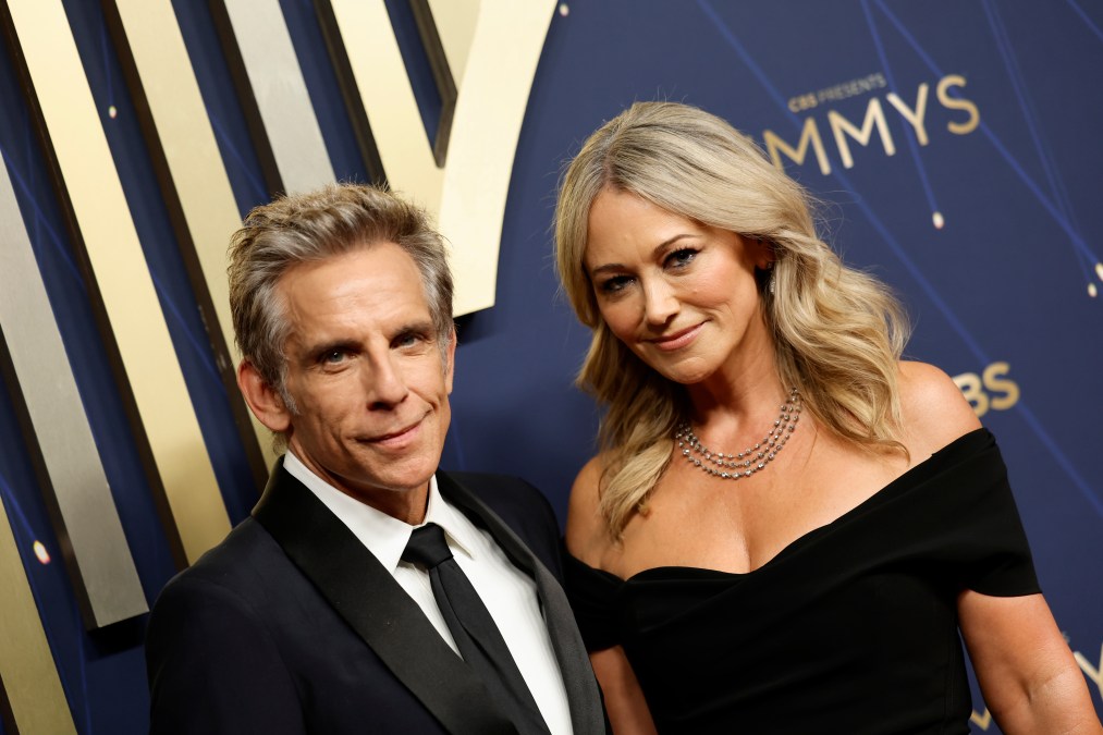 Ben Stiller and his wife Christine