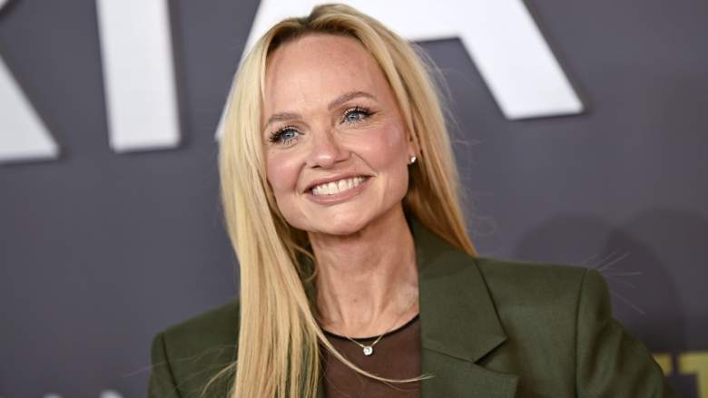 Emma Bunton at the "Victoria Beckham" World Premiere in 2025