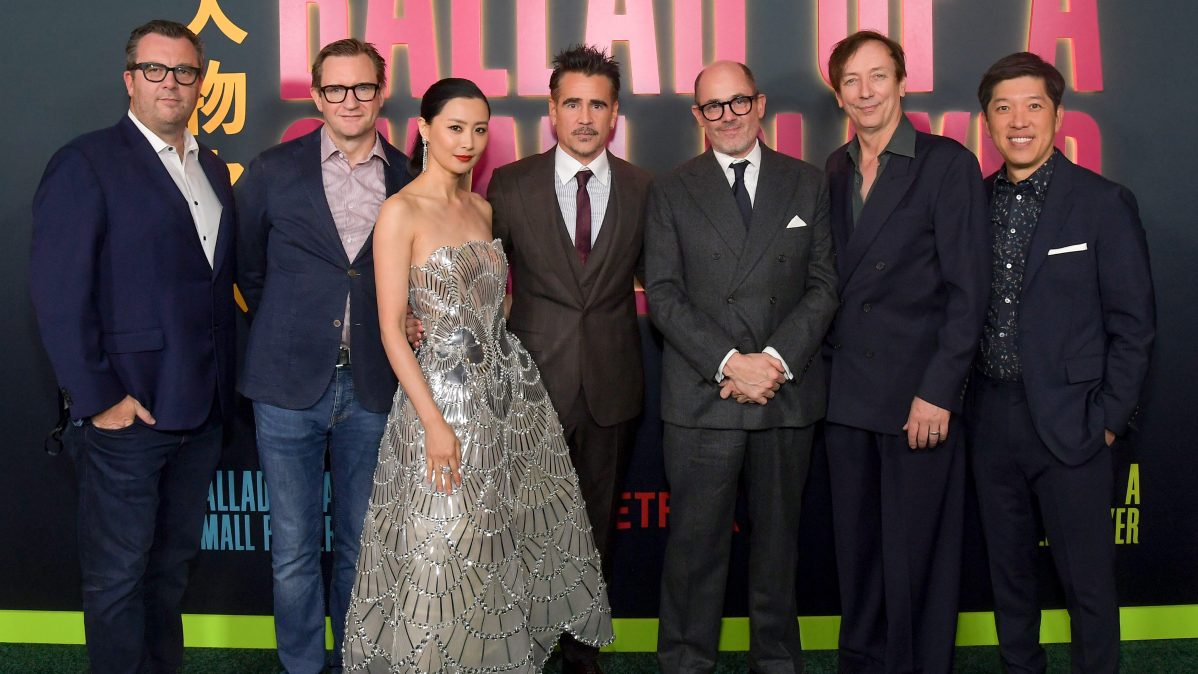 Luke Rivett, Mike Goodridge, Fala Chen, Colin Farrell, Edward Berger, Hauschka, Dan Lin