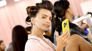 Emily Ratajkowski Victoria’s Secret Fashion Show 2025