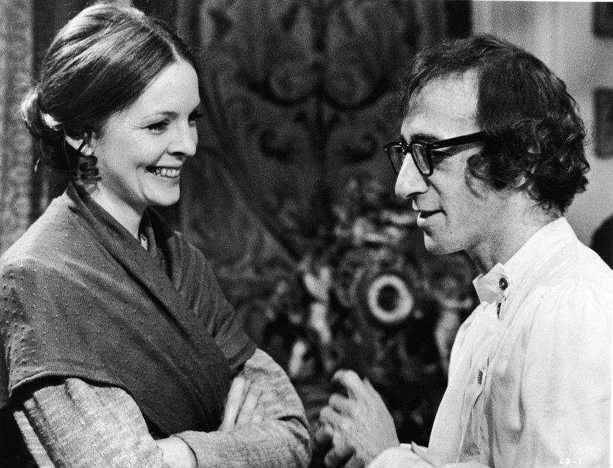 American actors Diane Keaton and Woody Allen 